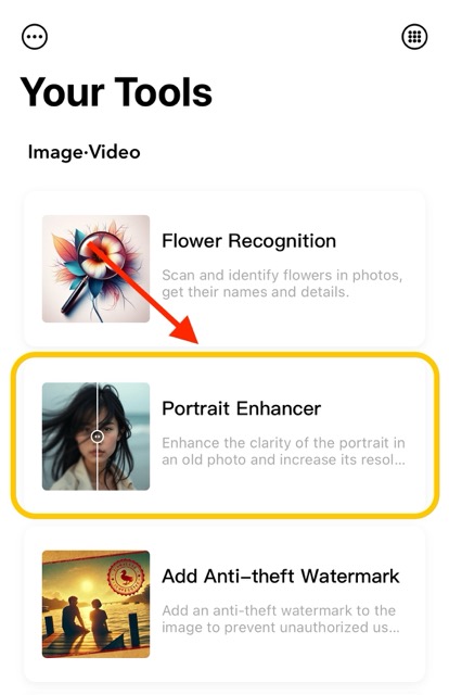 YourTools-Portrait Enhancer Entrance